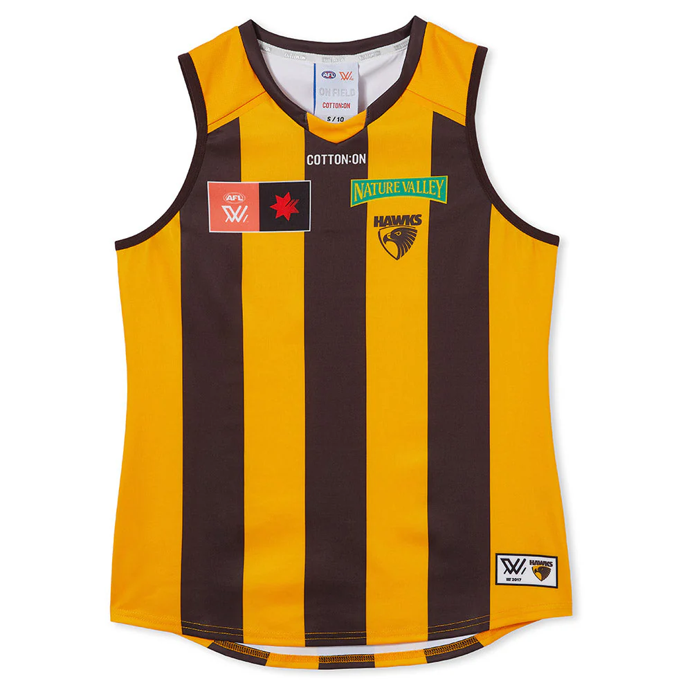 Hawthorn Season 8 AFLW Authentic Home Guernsey - Image 5