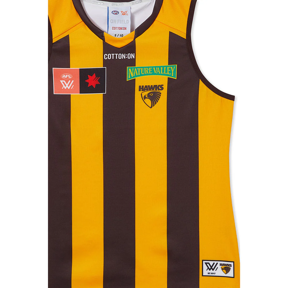 Hawthorn Season 8 AFLW Authentic Home Guernsey - Image 7