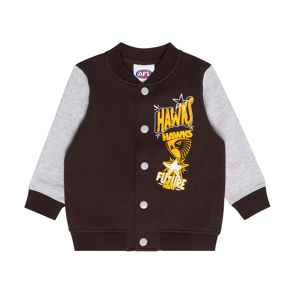 Hawthorn Kids Varsity Fleece Jacket - Image 2