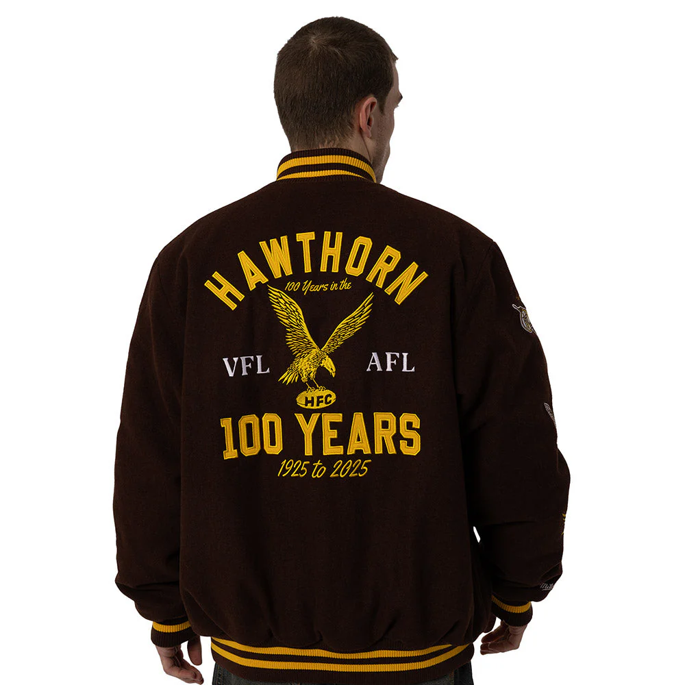 Hawthorn Mitchell & Ness 100yrs Bomber Jacket - Image 4