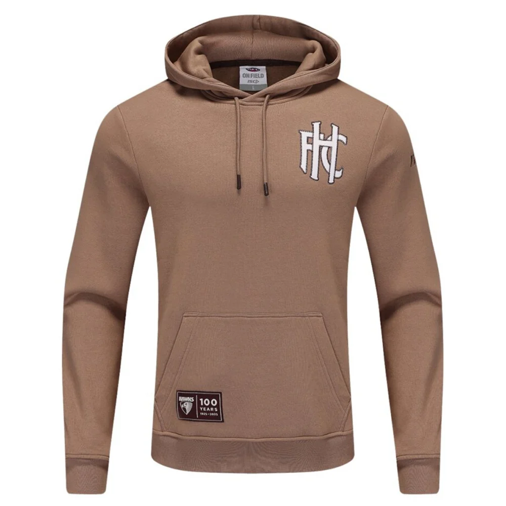 Hawthorn 2025 Authentic 100 Year Lifestyle Hoodie