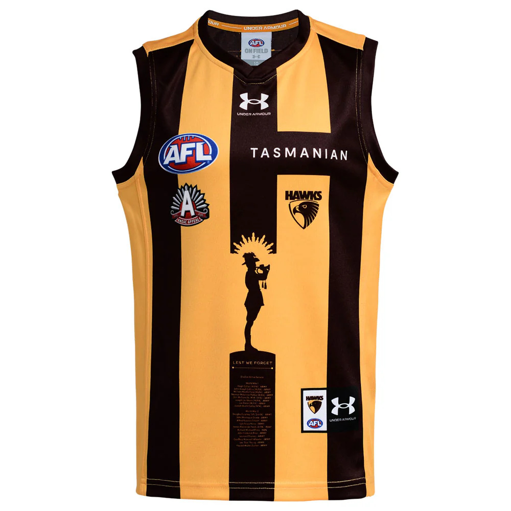 Hawthorn 2026 Anzac Guernsey Adult