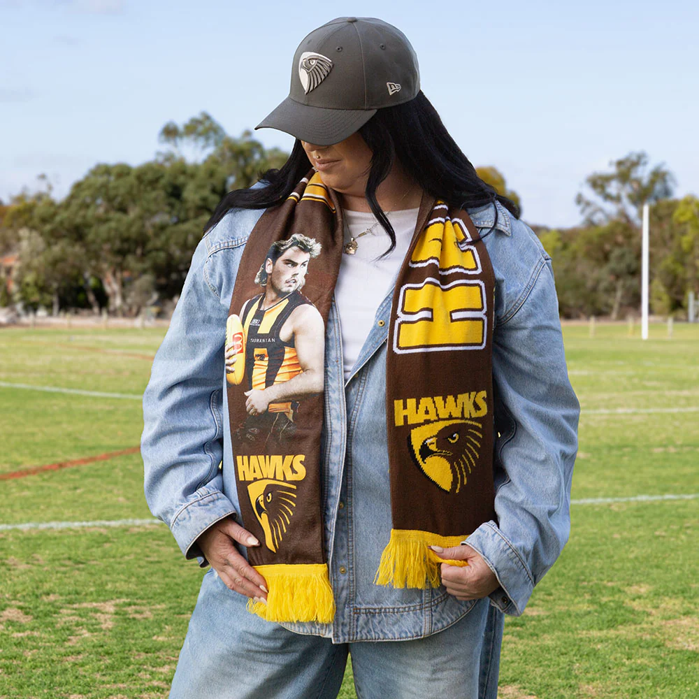 Hawthorn Player Scarf - Nick Watson