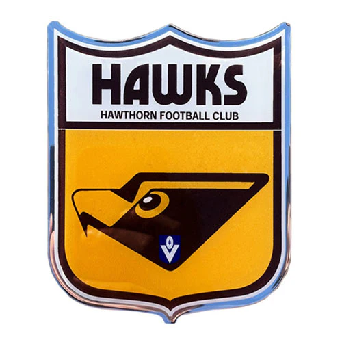 Hawthorn Retro Logo Car Decal - Image 2