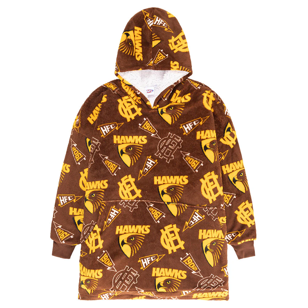 Hawthorn Adult Sherpie Oversized Fleece Hoodie