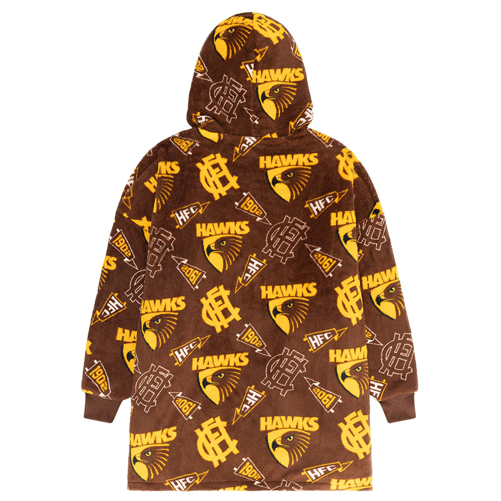 Hawthorn Adult Sherpie Oversized Fleece Hoodie - Image 2