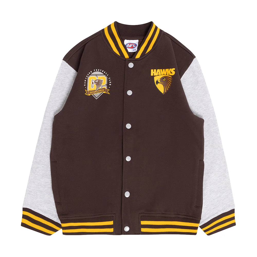 Hawthorn Youth Varsity Fleece Jacket