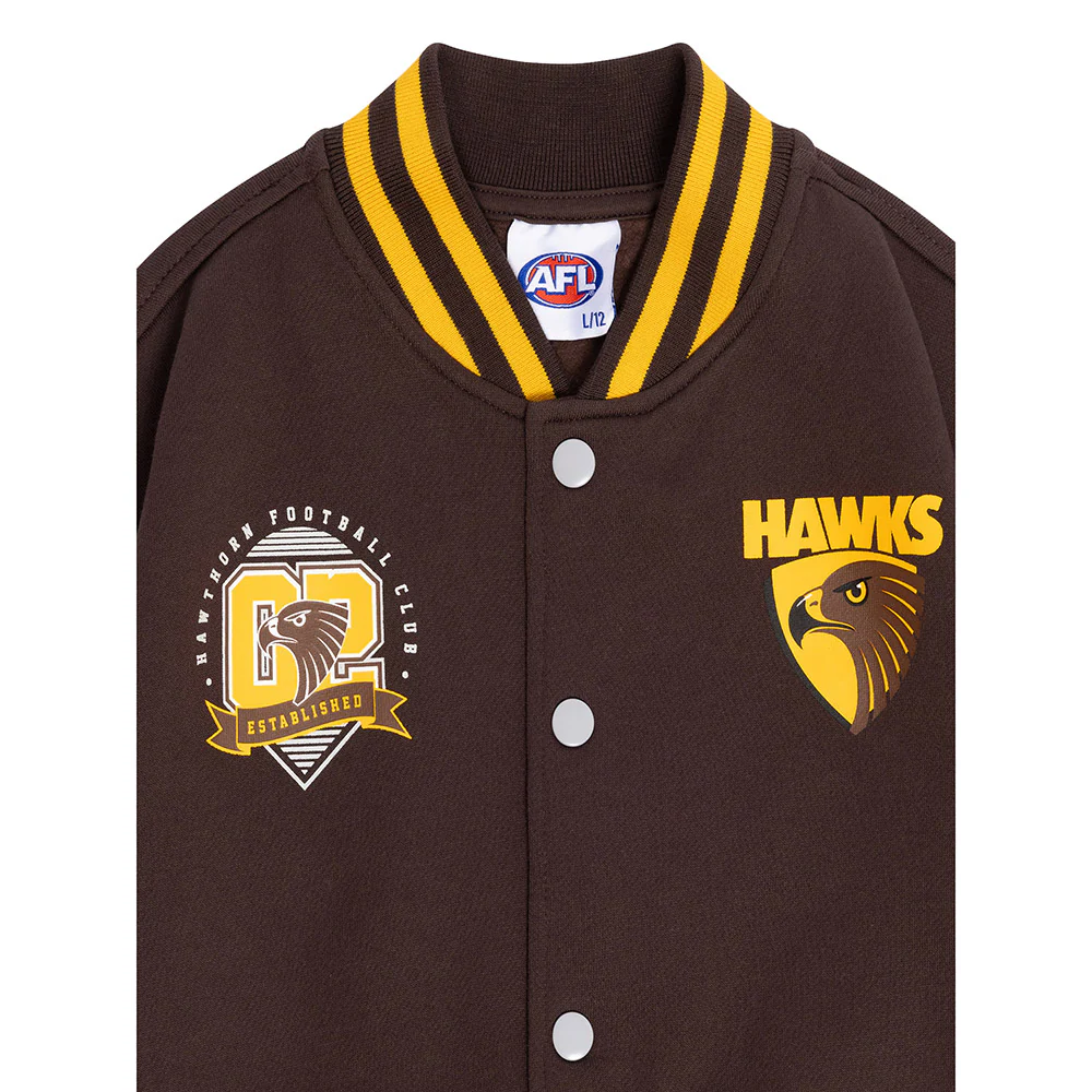 Hawthorn Youth Varsity Fleece Jacket - Image 3