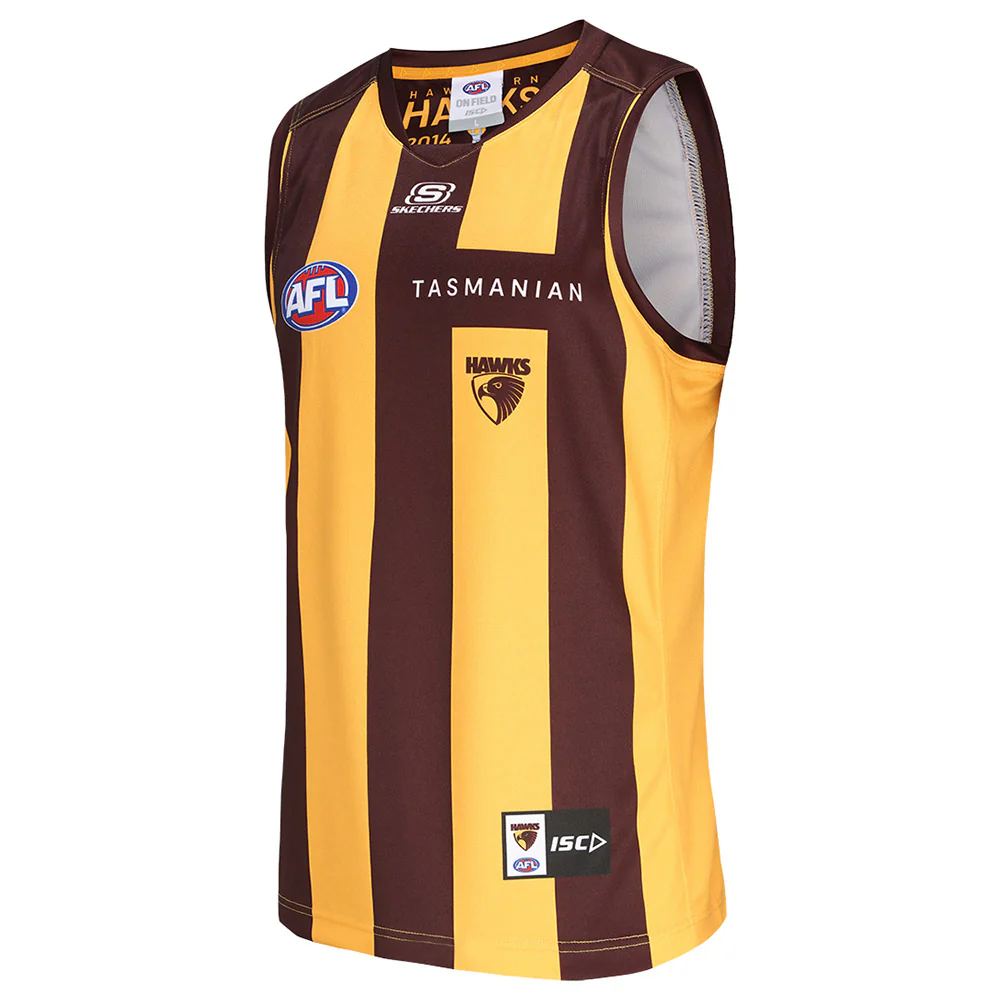 Hawthorn 2024 Authentic Mens Home Guernsey - Image 4