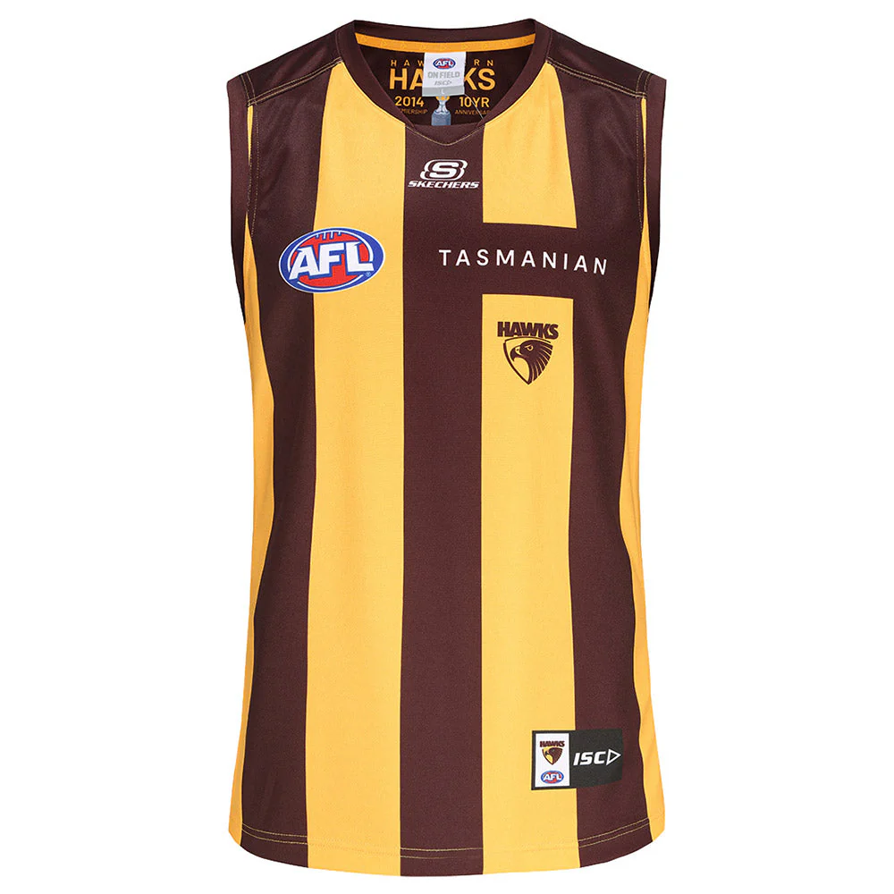 Hawthorn 2024 Authentic Mens Home Guernsey - Image 7