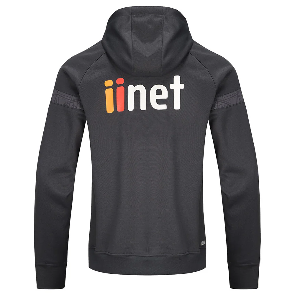 Hawthorn 2024 Authentic Mens Squad Hoodie - Carbon - Image 5