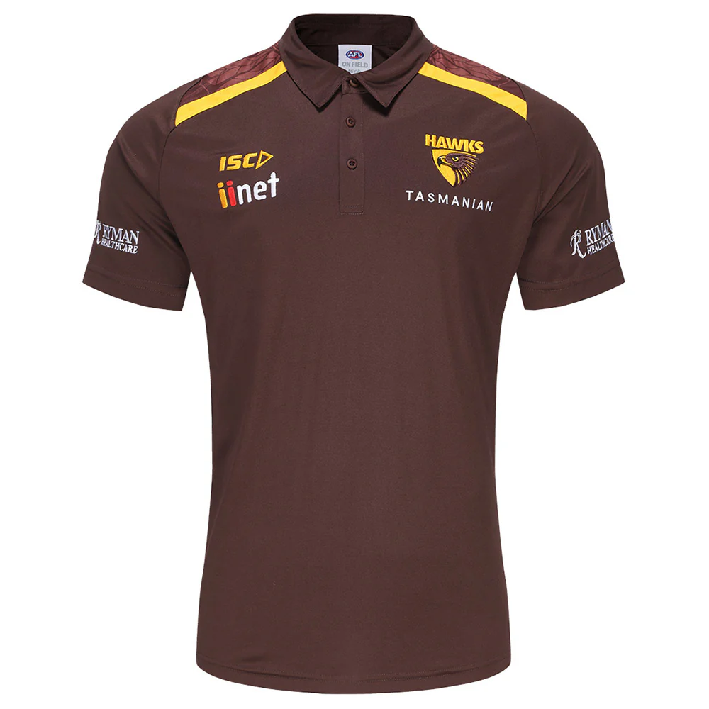 Hawthorn 2024 Authentic Mens Supporter Polo