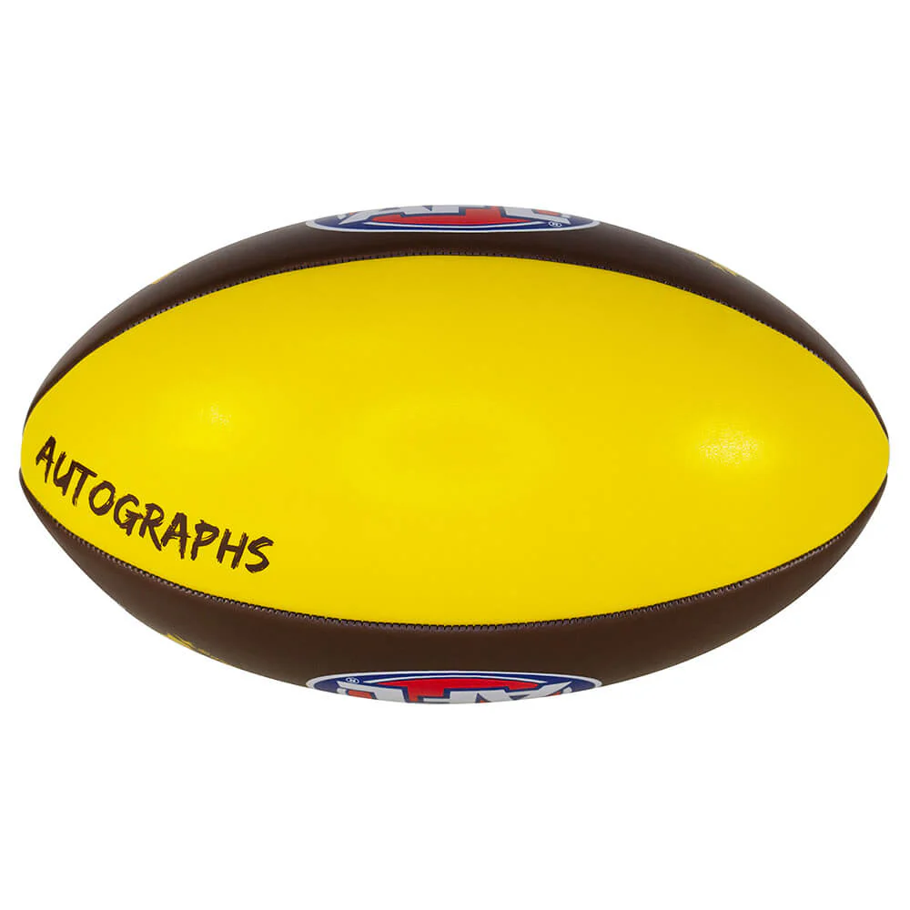 Hawthorn Autograph Football Size 3 - Image 2