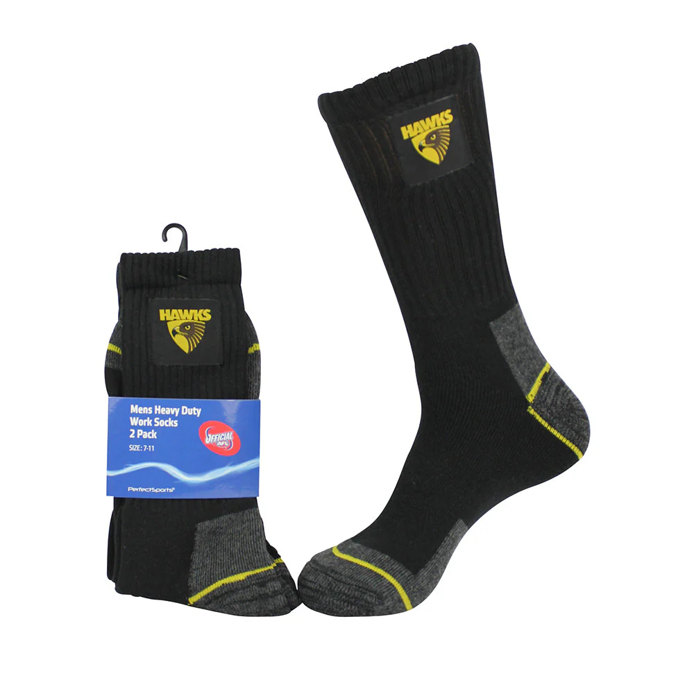 Hawthorn Black Work Socks 2-Pack - Image 2