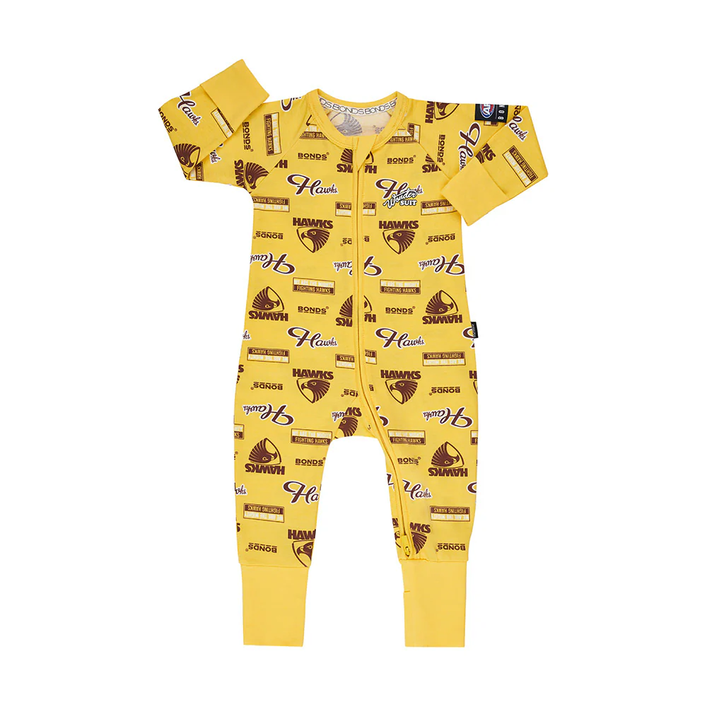 Hawthorn Bonds Zippy Wondersuit