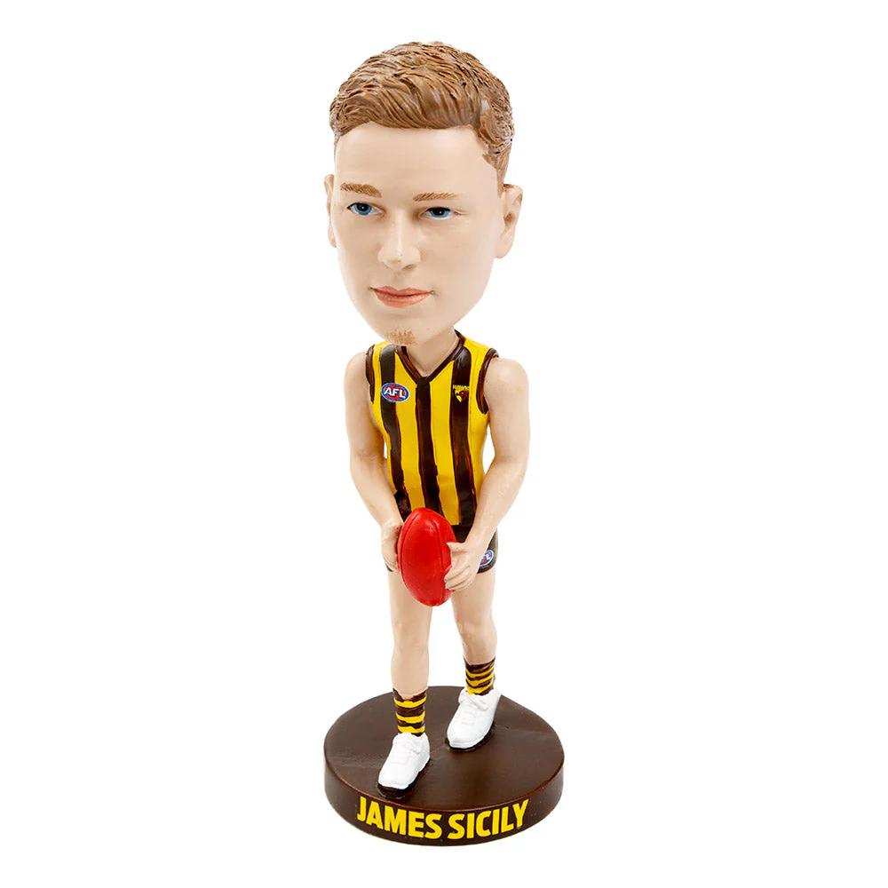 Hawthorn Captain Edition Bobblehead: James Sicily - Image 3