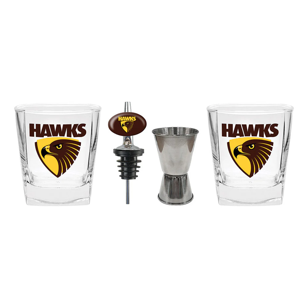 Hawthorn Glasses, Jigger & Pourer - Image 4