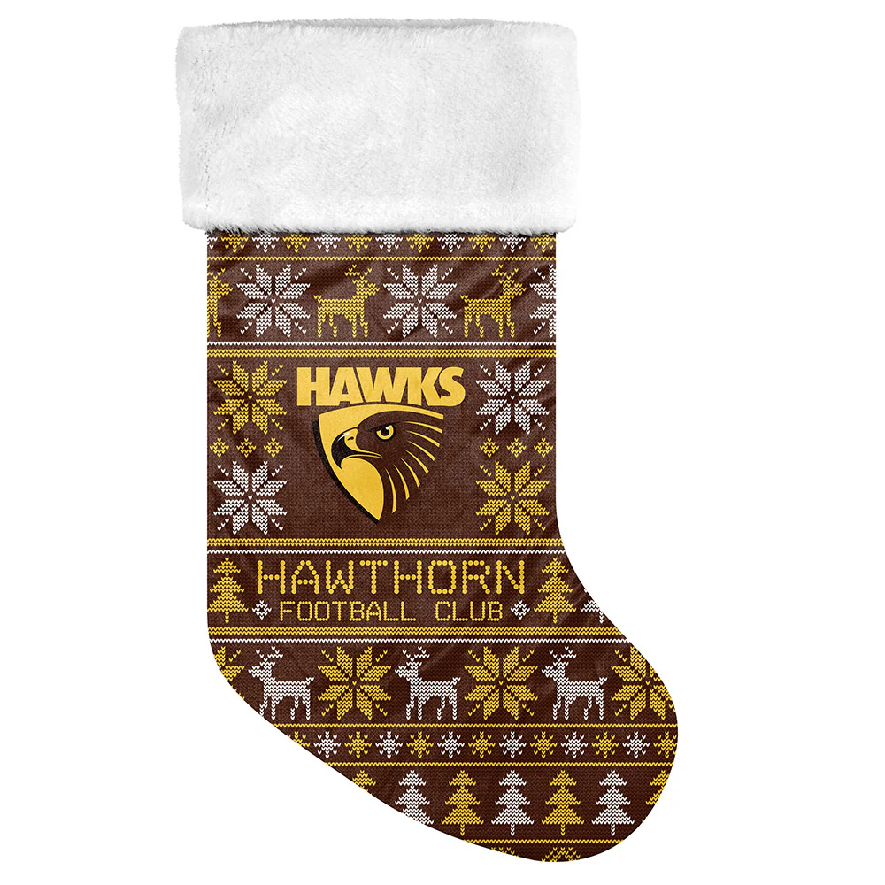Hawthorn Jumbo Xmas Stocking