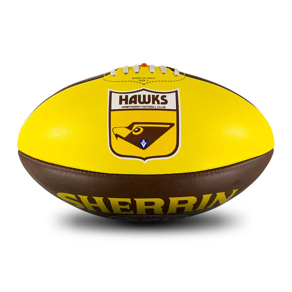 Hawthorn Leather Football - Size 5 - Image 5