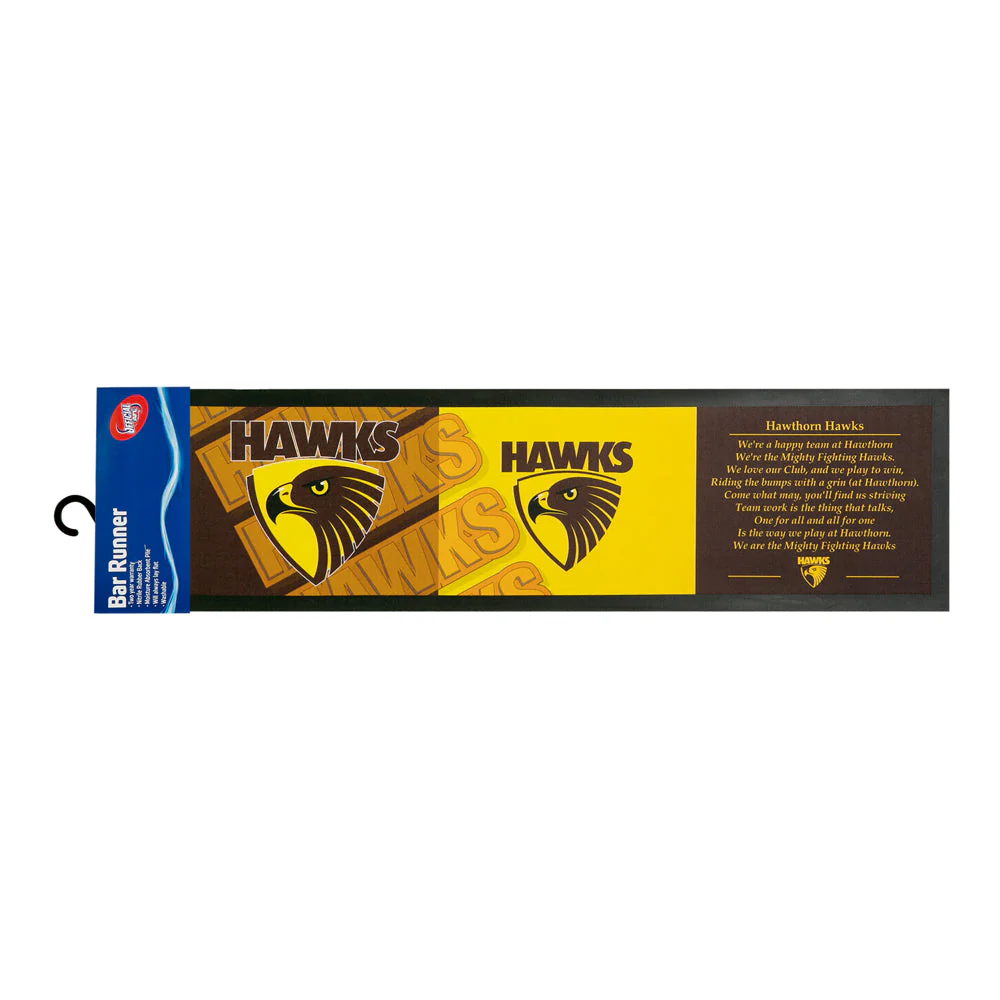 Hawthorn Lyrics Bar Runner - Image 3