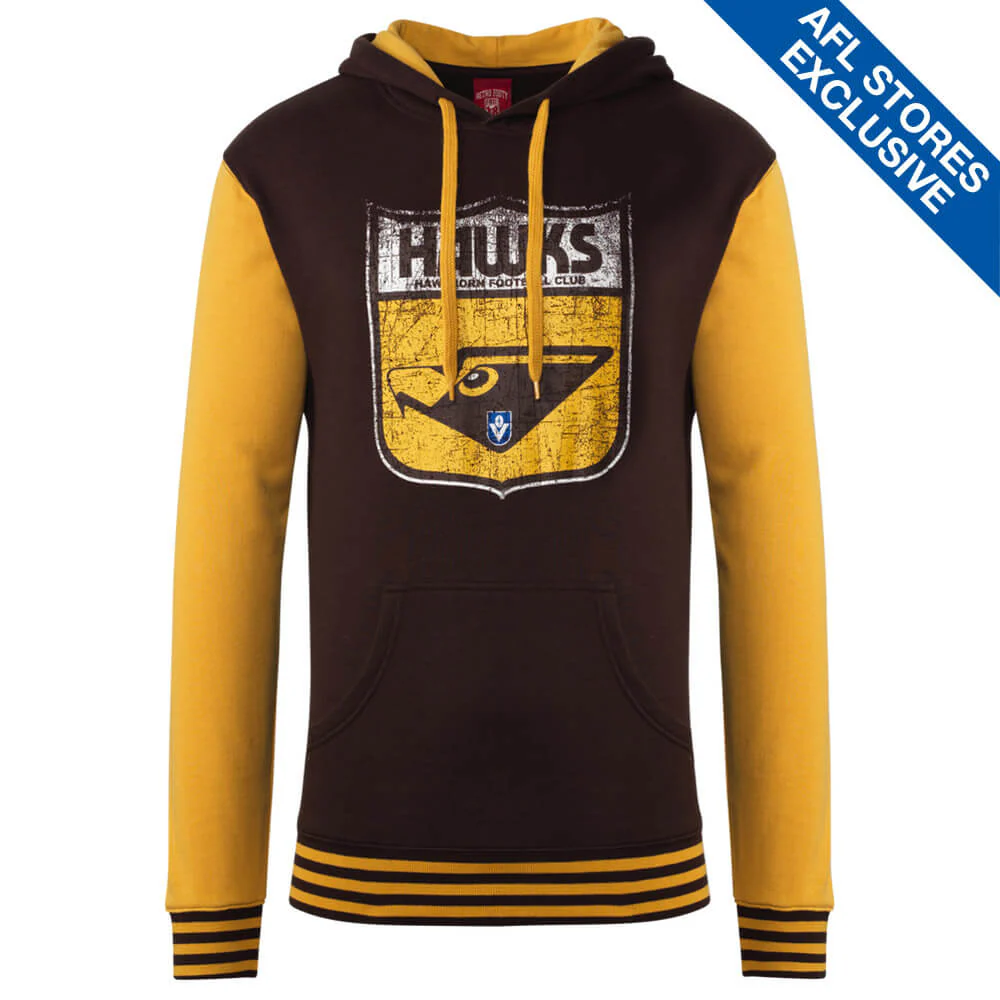 Hawthorn Mens Retro Pullover Hoodie