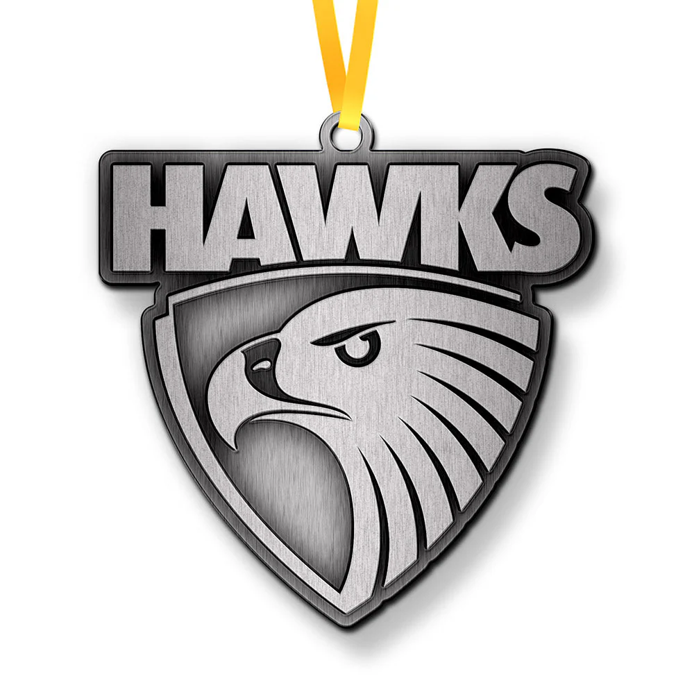 Hawthorn Metal Christmas Baubles Ornaments - Image 2