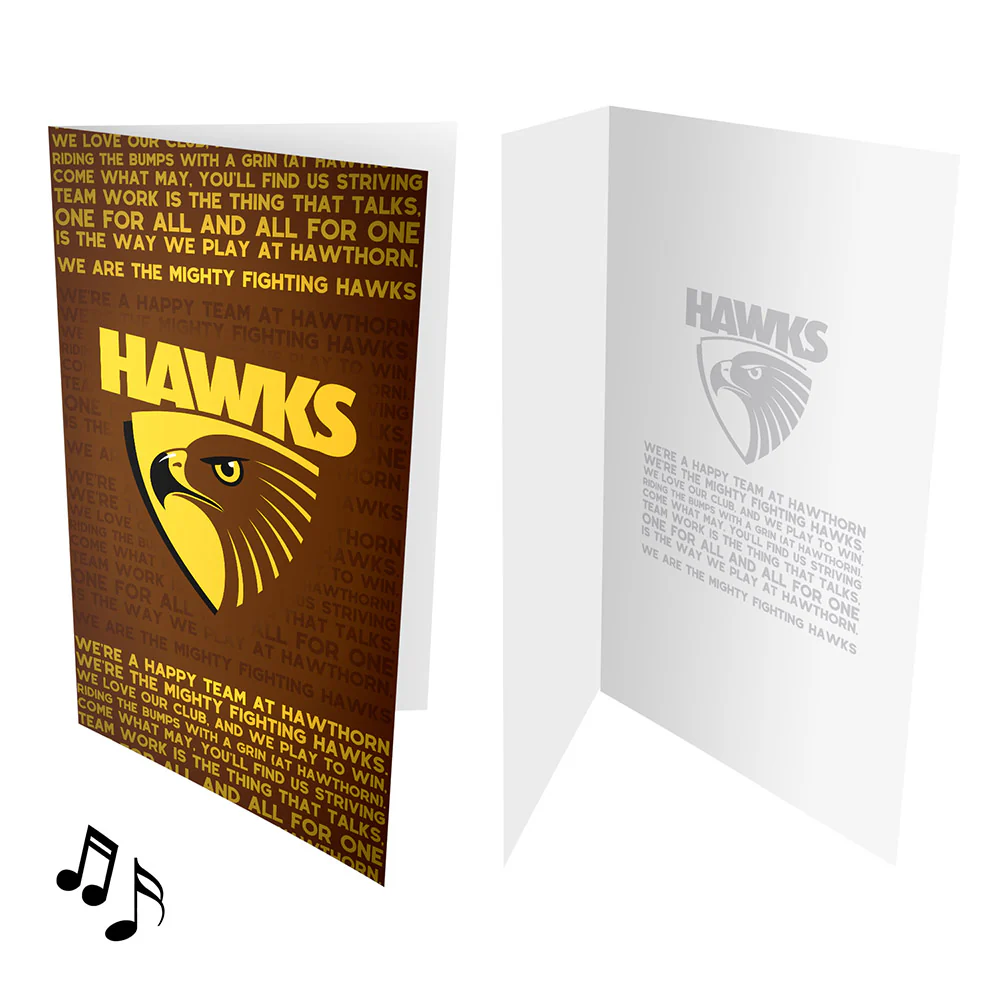 Hawthorn Musical Card