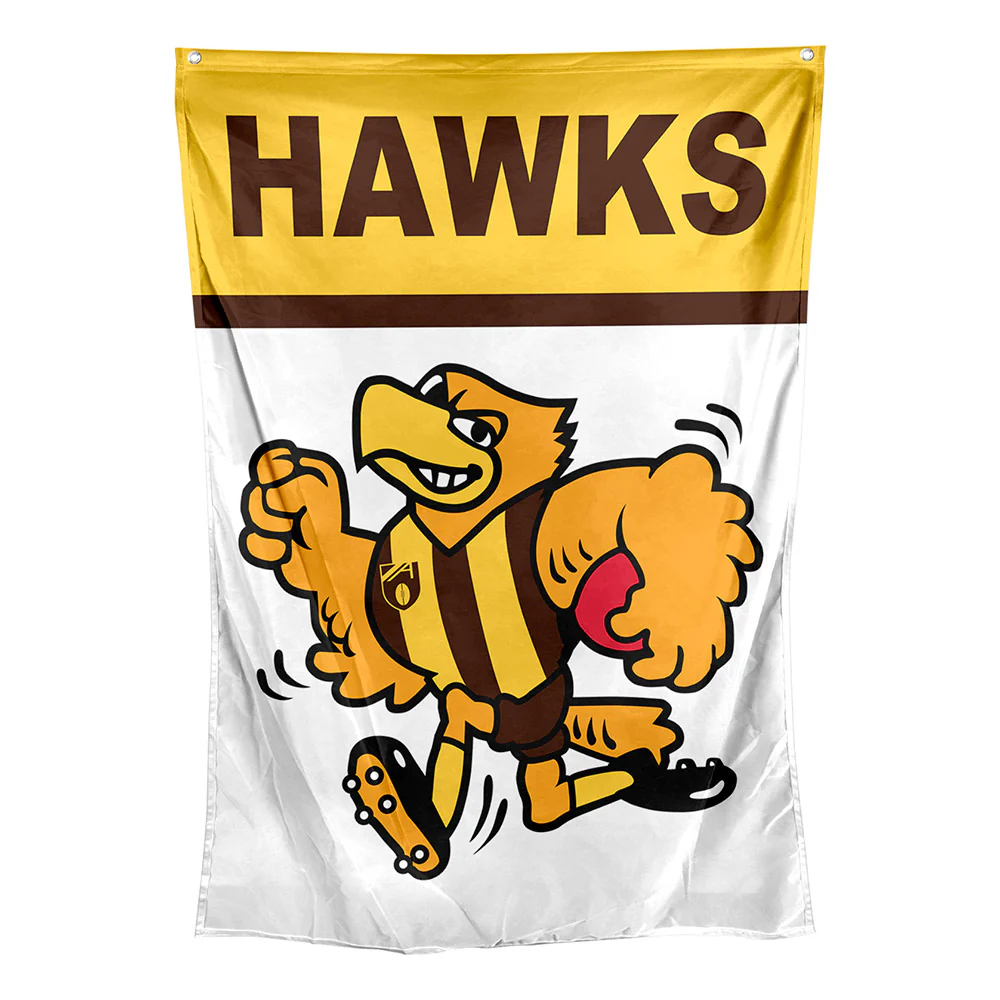 Hawthorn Retro Wall Flag
