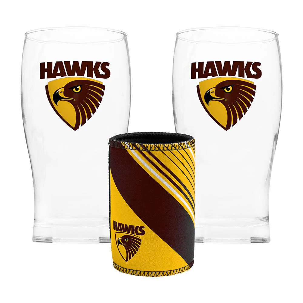 Hawthorn Set Of 2 Pint Glasses And  Can Cooler - Image 2