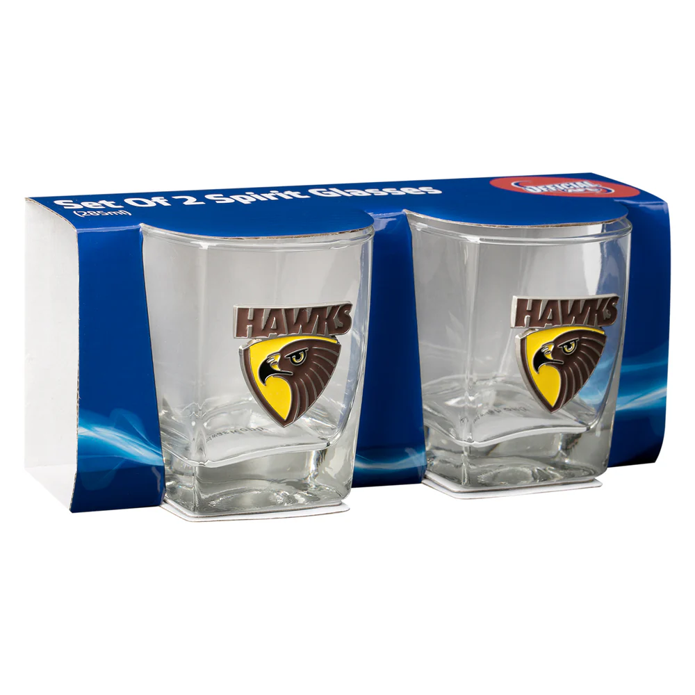 Hawthorn Spirit Glasses With Metal Badge - Image 2