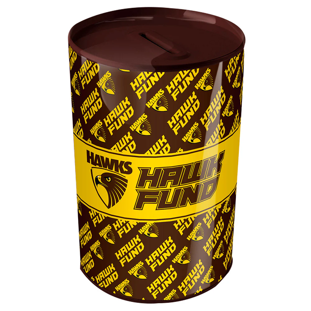 Hawthorn Tin Money Box