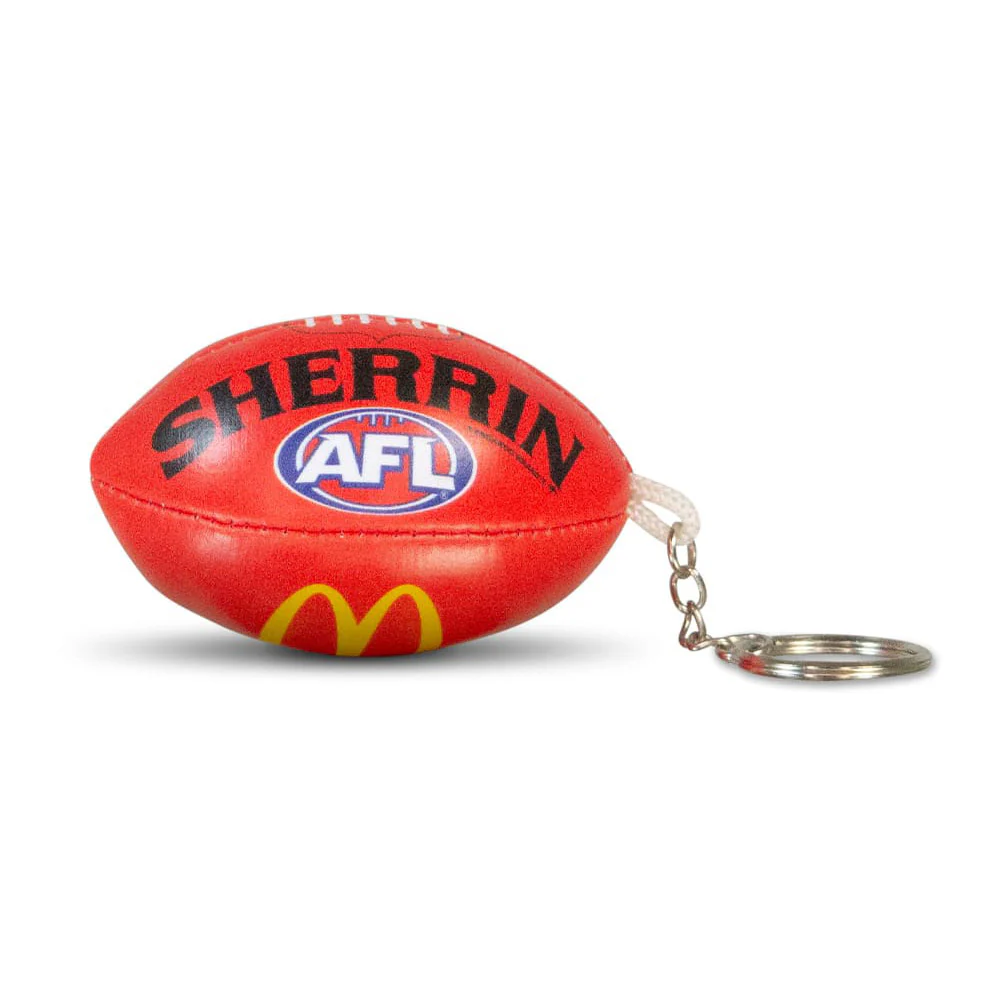 Sherrin Football Red Keyring