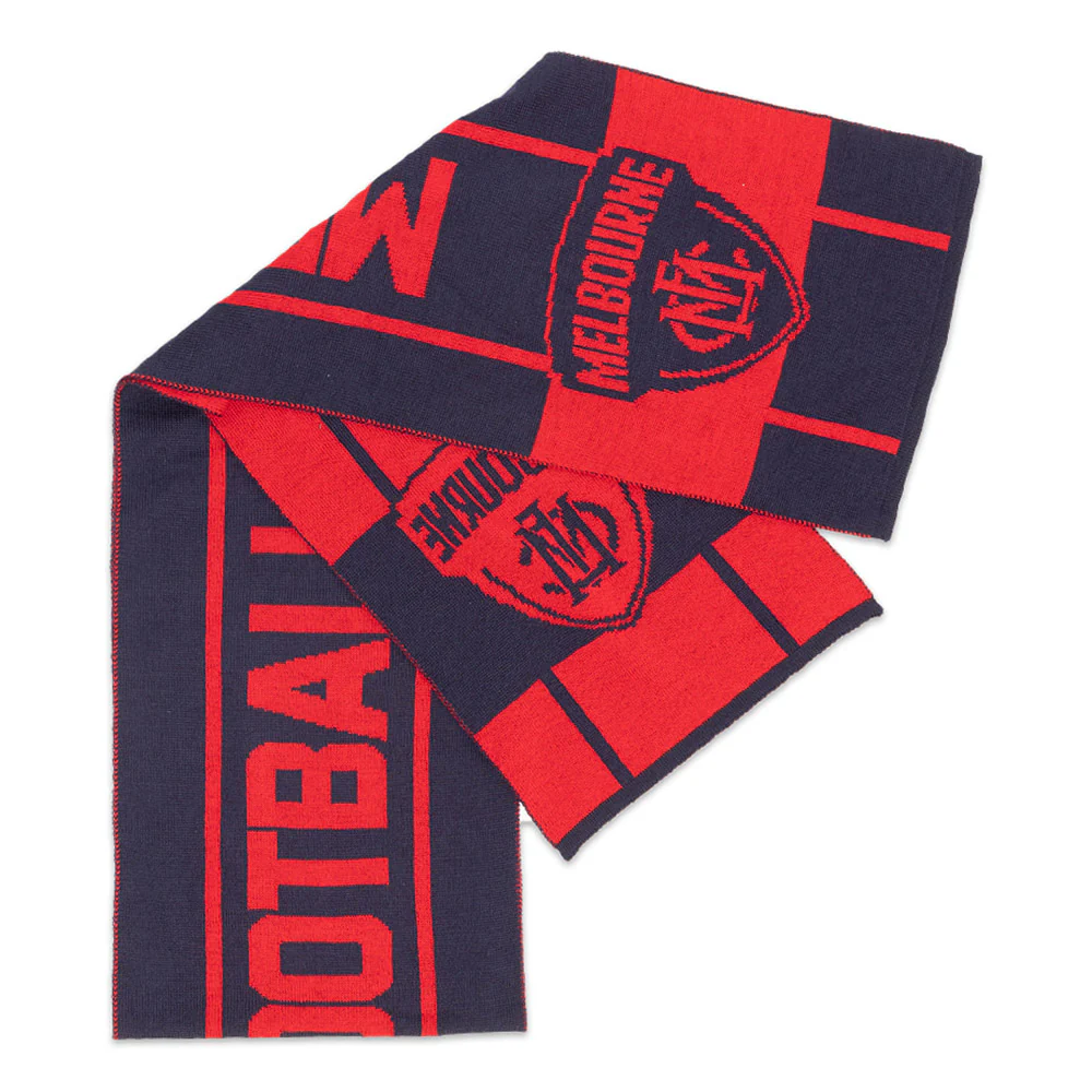 Melbourne Demons 2024 Merino Wool Scarf - Image 4