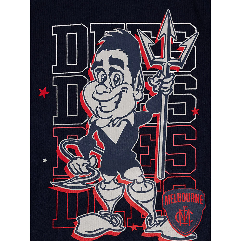 Melbourne Demons Kids Graphic Tee - Image 3
