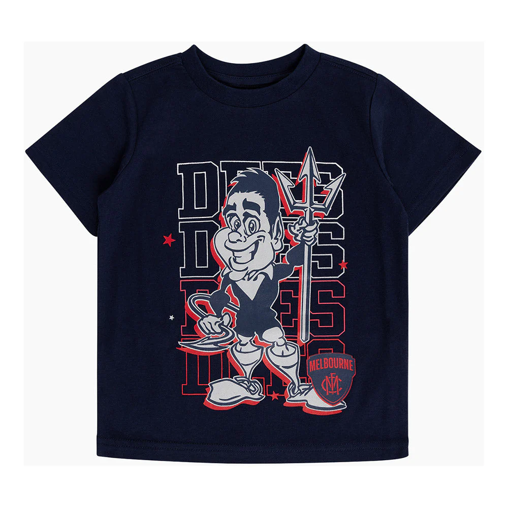 Melbourne Demons Kids Graphic Tee - Image 5