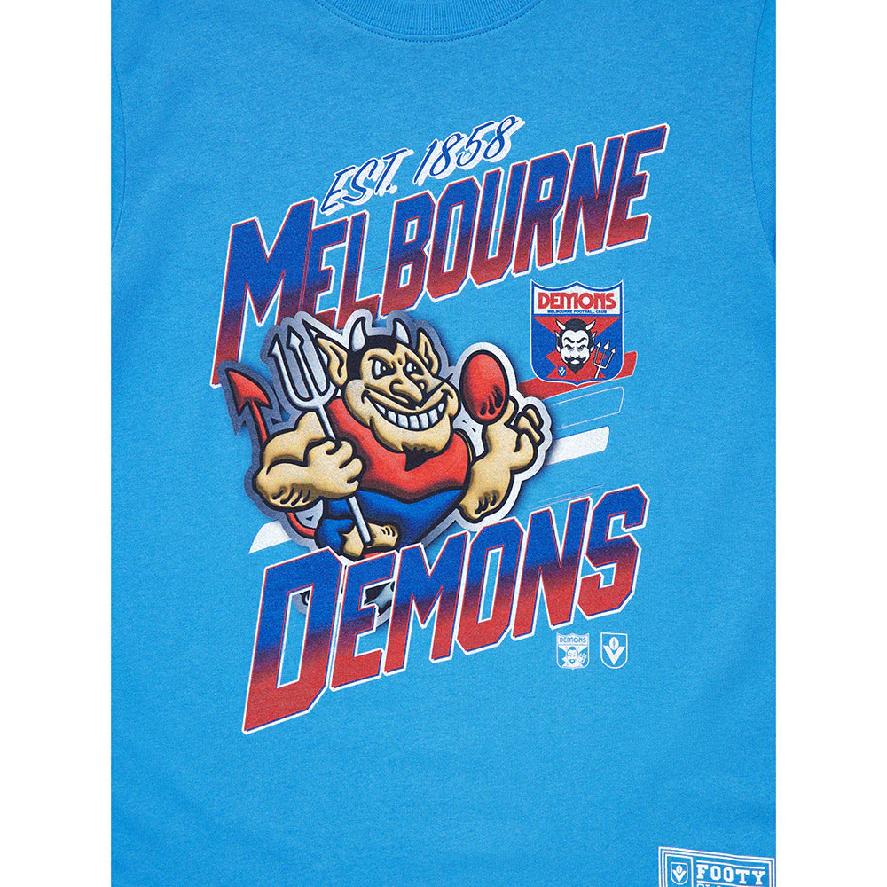Melbourne Demons Mitchell & Ness Mascot Character Youth Tee - Image 3