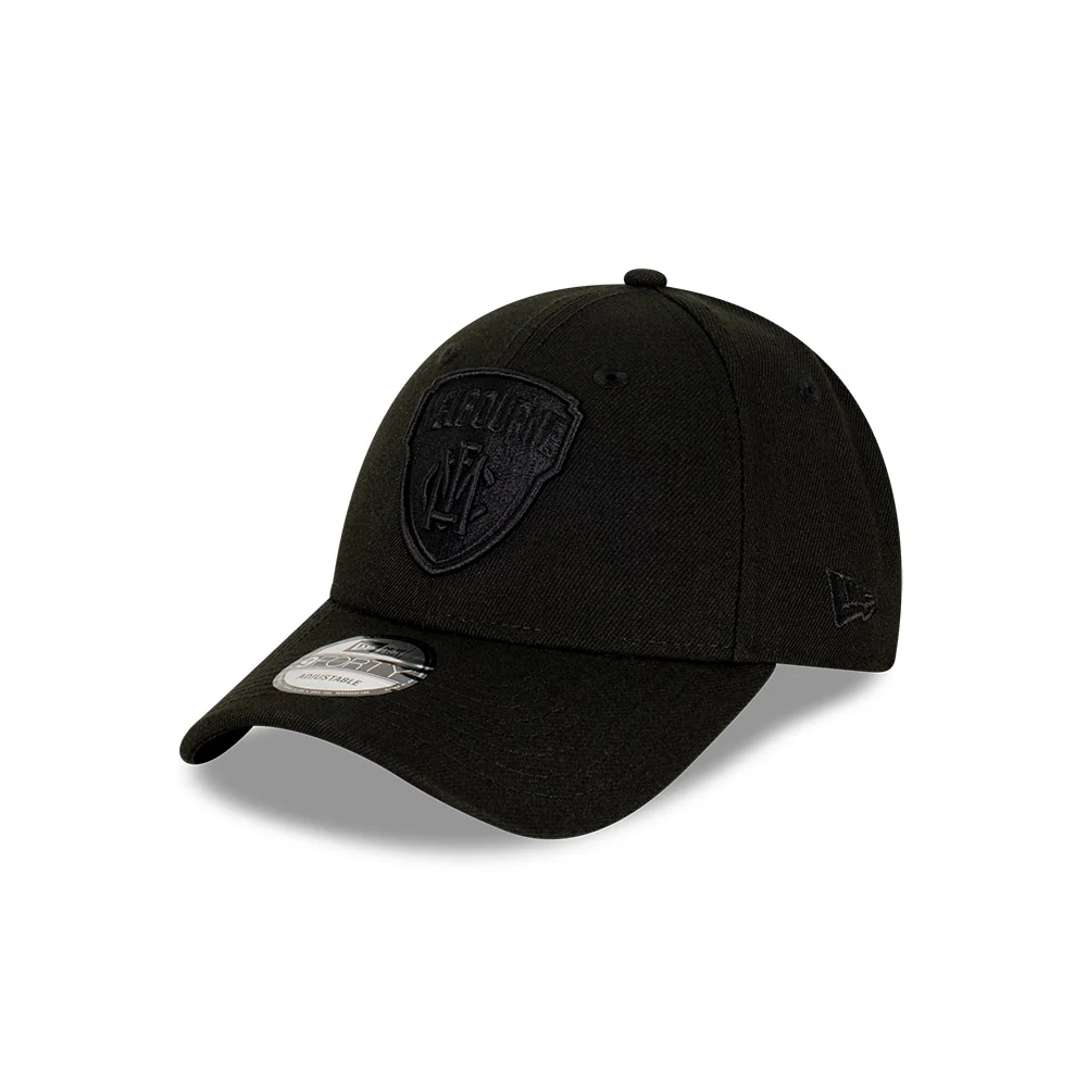 Melbourne Demons New Era Black On Black 9forty Cap