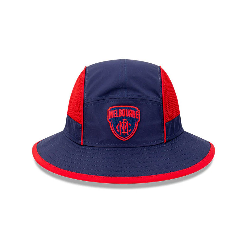 Melbourne Demons New Era Training Bucket Hat - Image 3