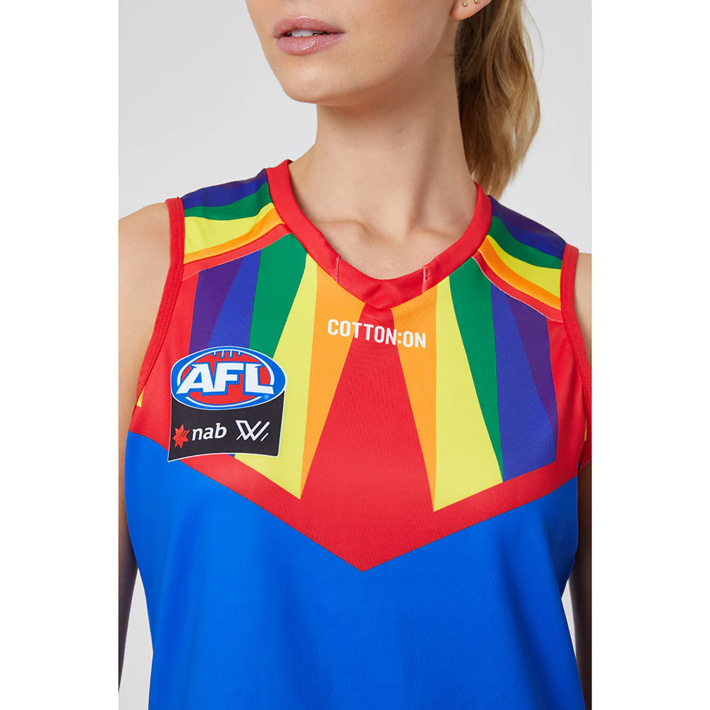 Melbourne Demons AFLW Season 7 Womens Pride Guernsey - Image 4