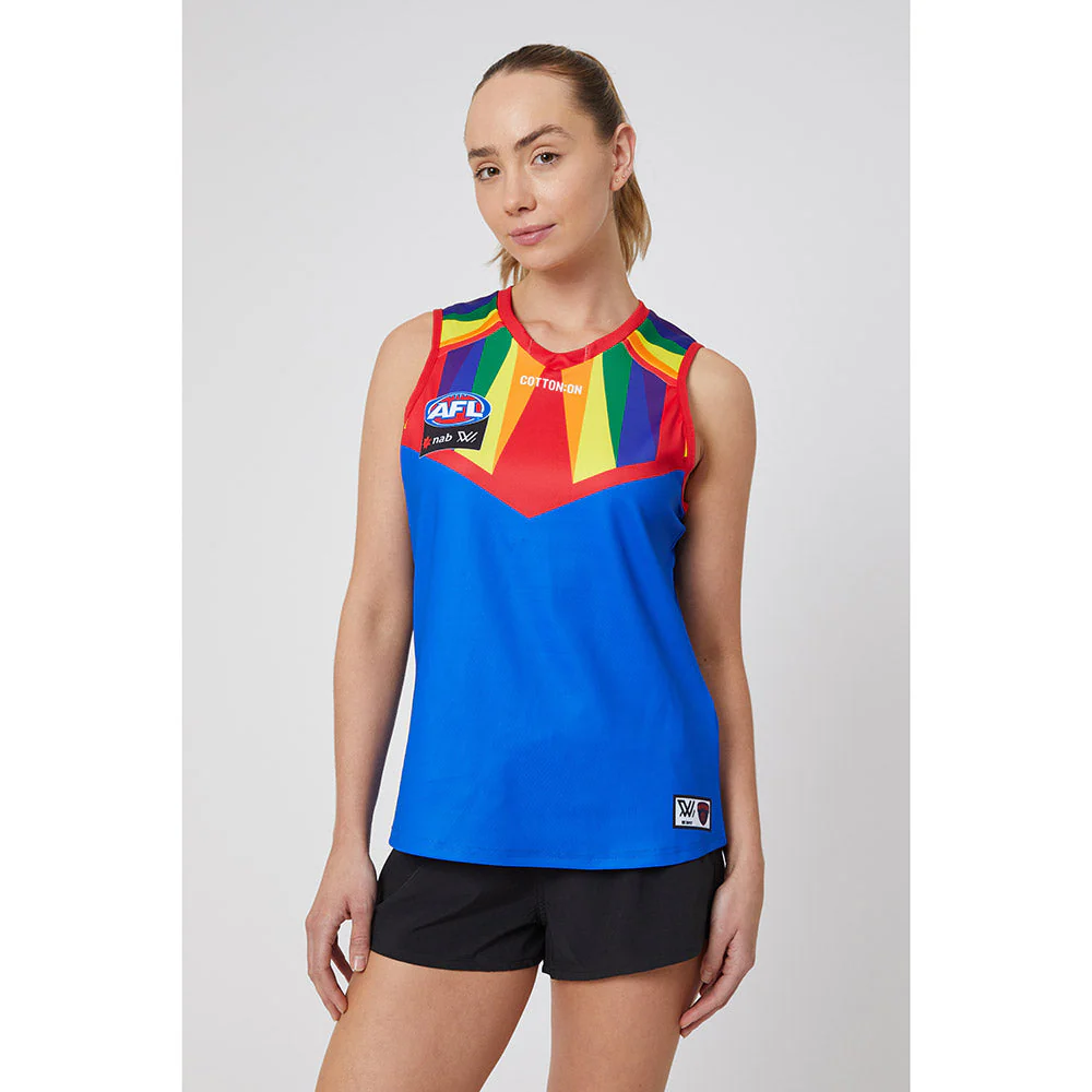 Melbourne Demons AFLW Season 7 Womens Pride Guernsey - Image 7