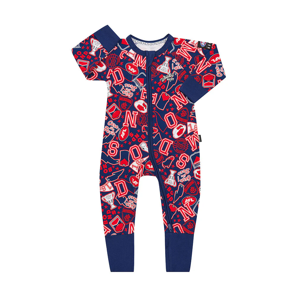 Melbourne Demons Digi Zip Wondersuit - Image 4