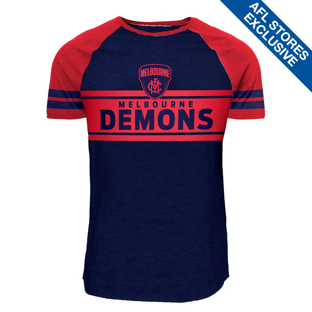 Melbourne Demons Kids Raglan Tee