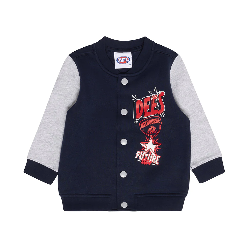 Melbourne Kids Varsity Fleece Jacket