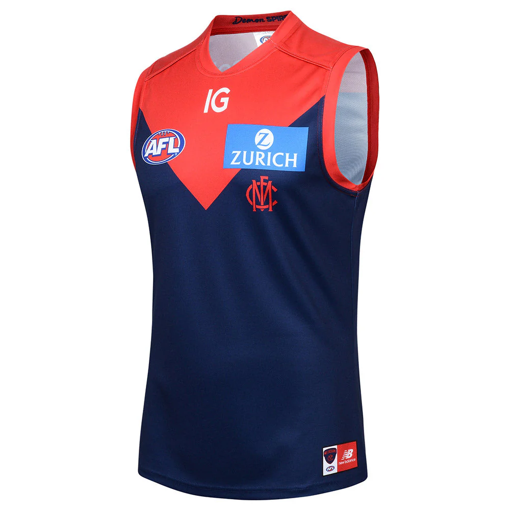 Melbourne Demons 2024 Authentic Mens Home Guernsey - Image 4