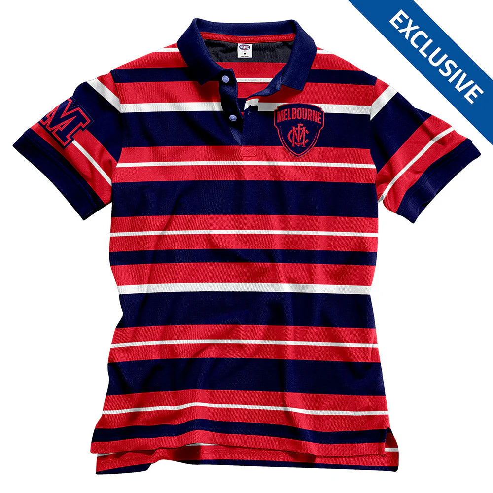Melbourne Demons Mens Polo Shirt - Image 3