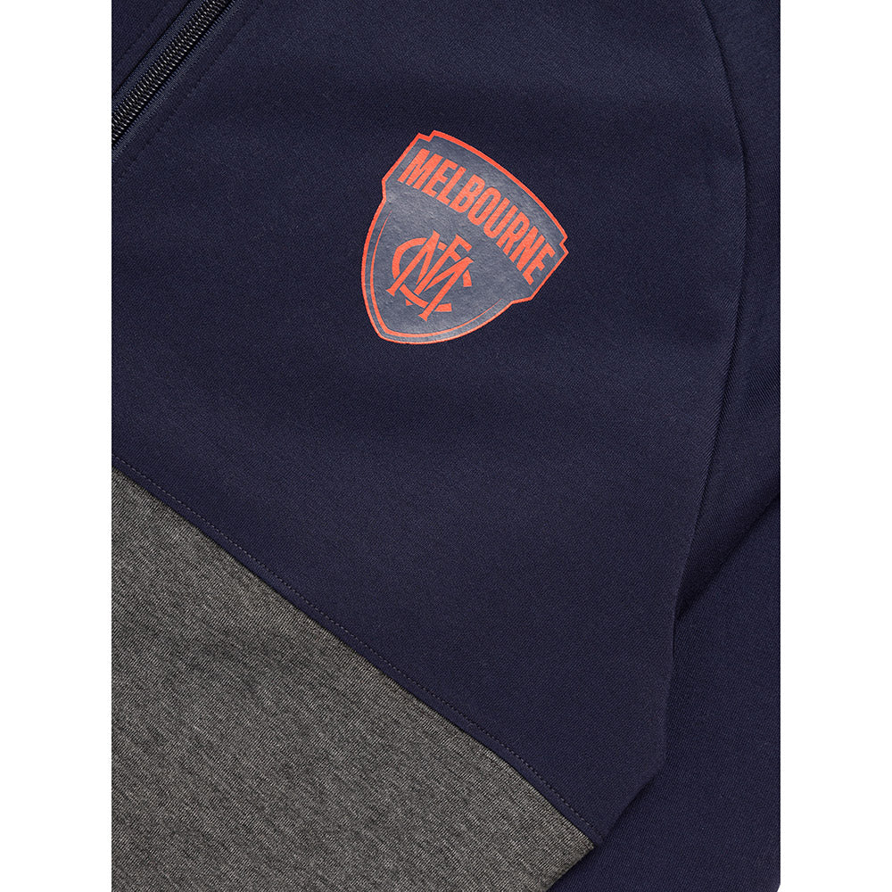 Melbourne Demons Mens Zip Tech Fleece Hoodie - Image 3