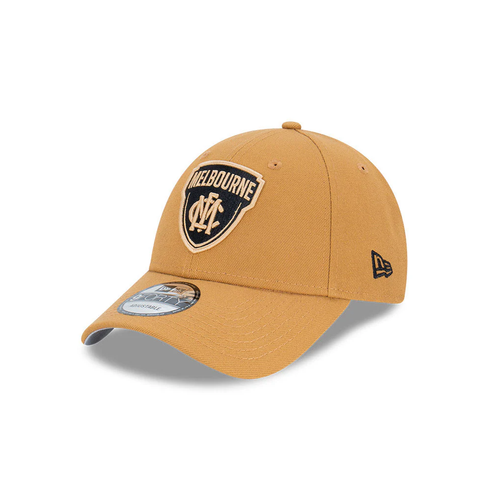 Melbourne Demons New Era Wheat 9forty Cap - Image 5