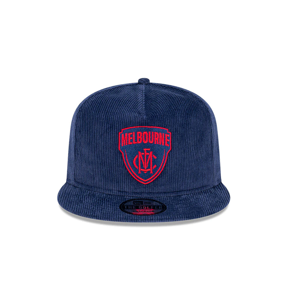 Melbourne Demons New Era Corduroy Golfer Cap - Image 3