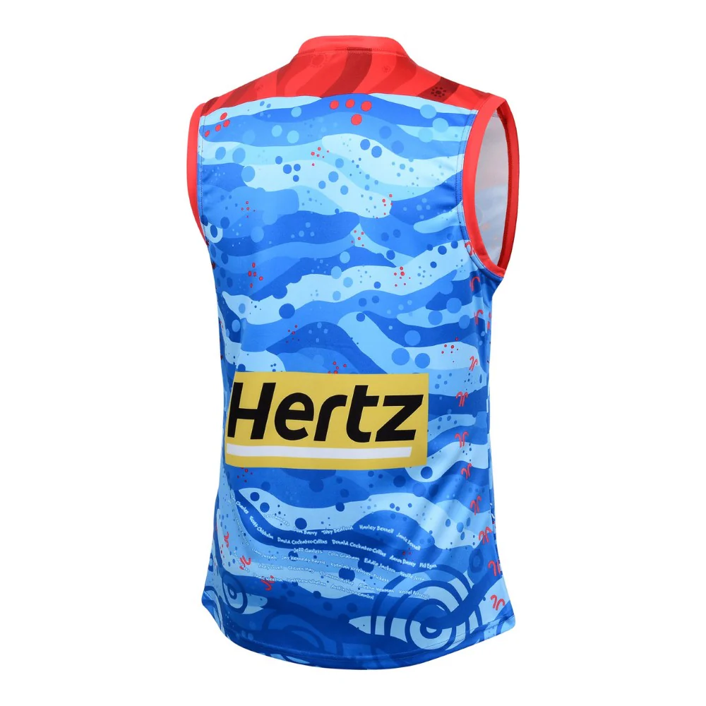 Melbourne Demons 2024 Authentic Mens Indigenous Away Guernsey - Image 2