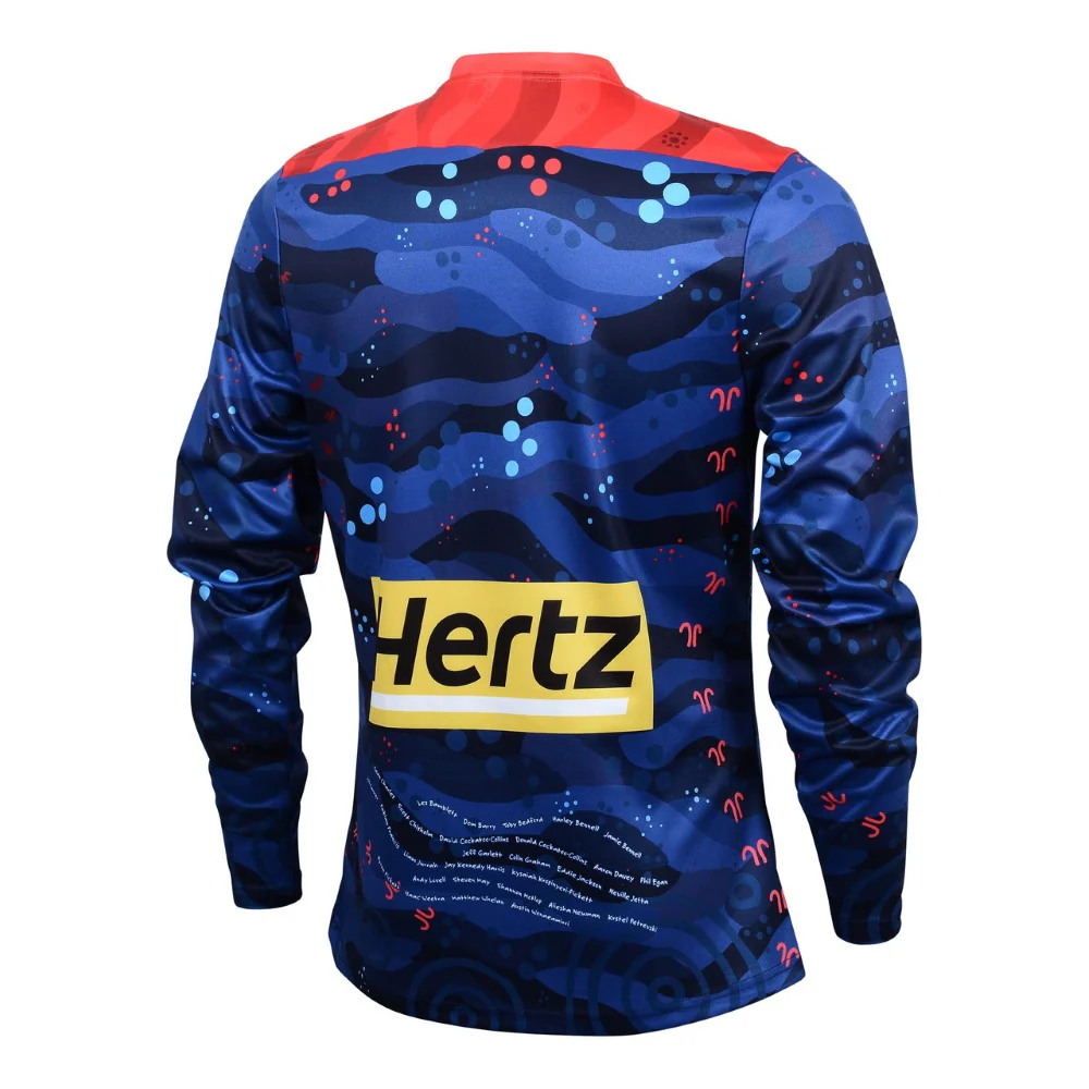 Melbourne Demons 2024 Authentic Mens Indigenous Long Sleeve Guernsey - Image 2